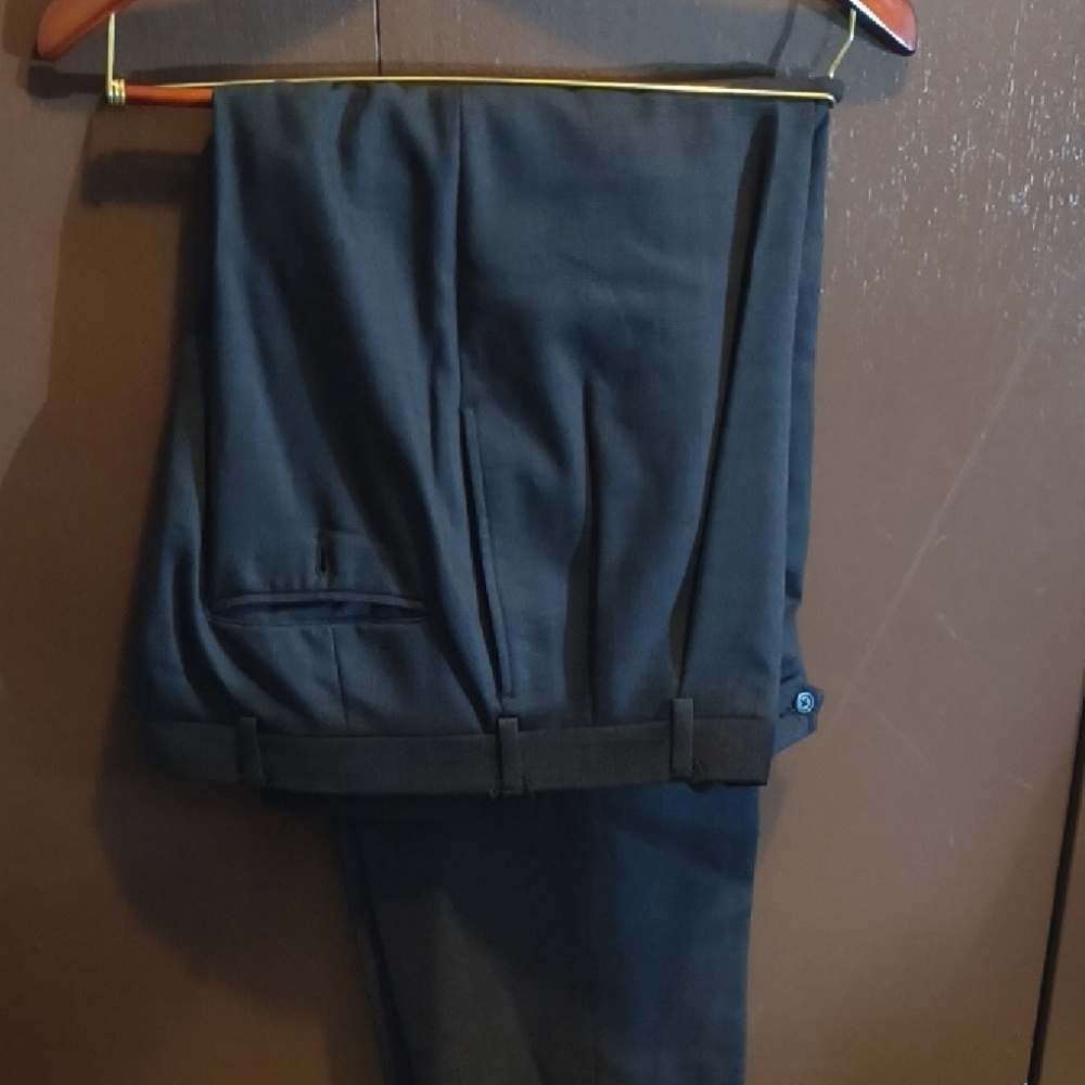 Elegant Charcoal Dress Pants for Men